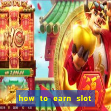 how to earn slot dollars at mgm