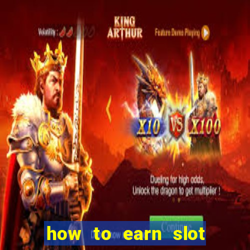 how to earn slot dollars at mgm