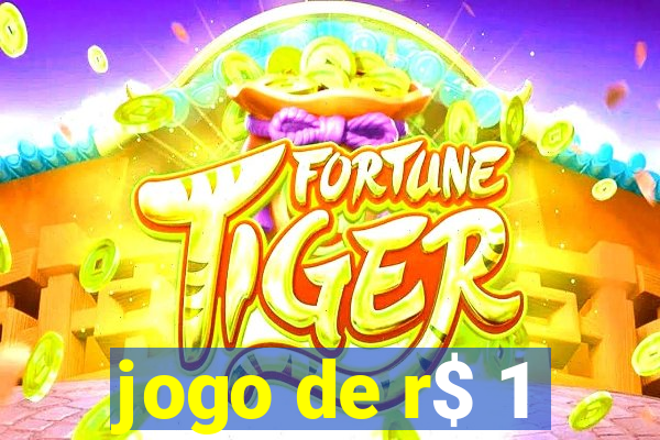 jogo de r$ 1