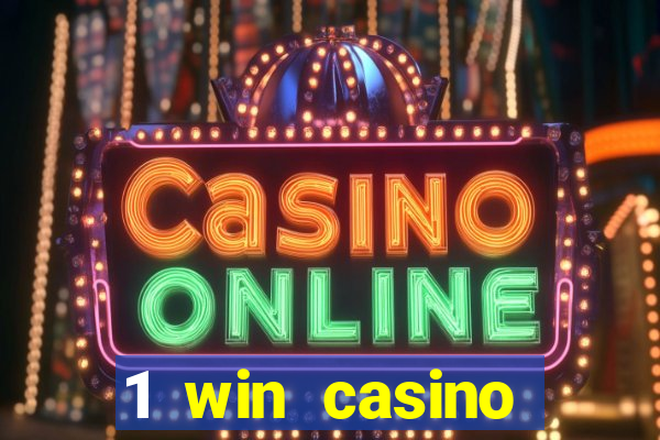 1 win casino online регистрация