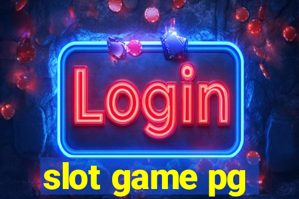 slot game pg