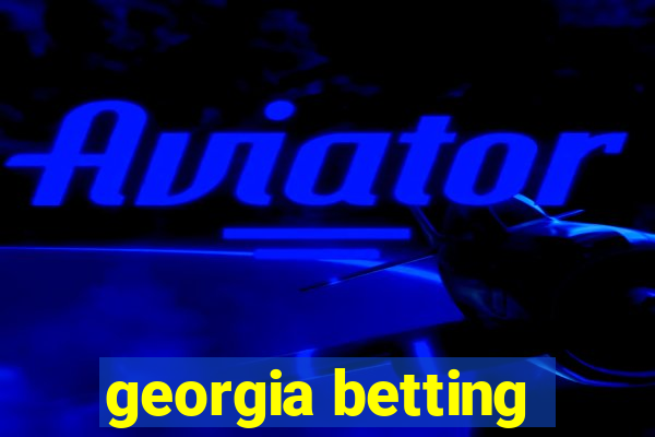 georgia betting