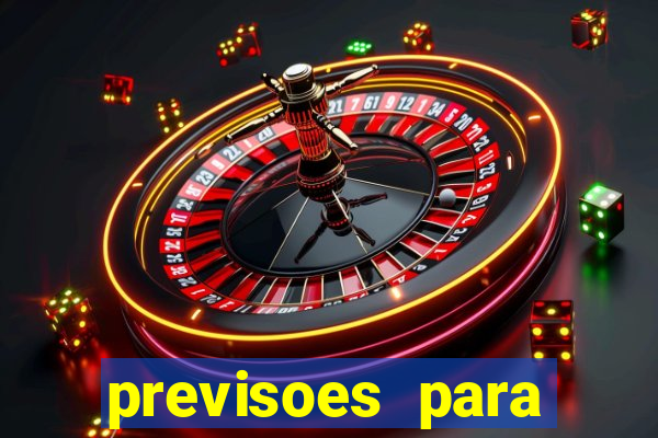 previsoes para jogos de hoje