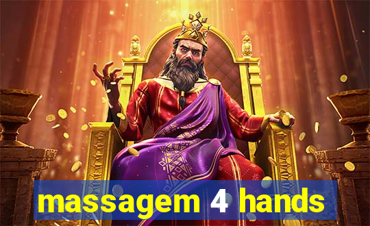 massagem 4 hands