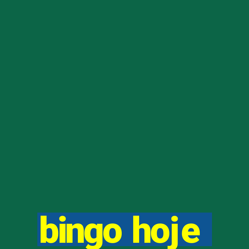 bingo hoje