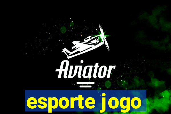 esporte jogo