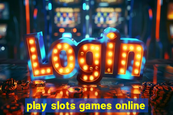 play slots games online