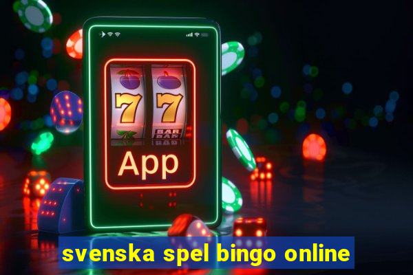 svenska spel bingo online