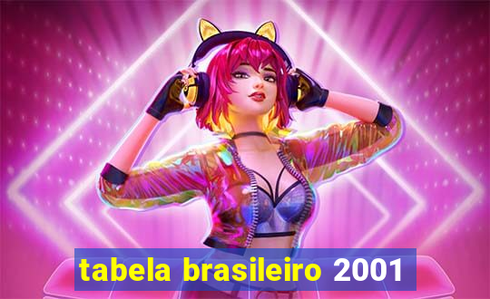 tabela brasileiro 2001