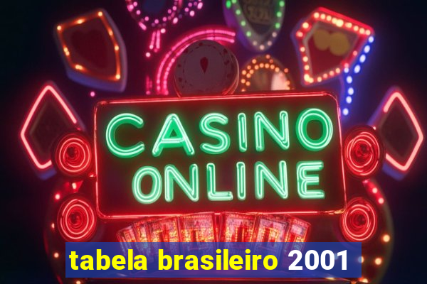 tabela brasileiro 2001