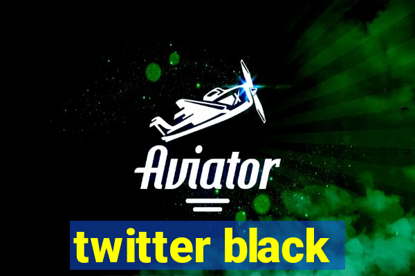 twitter black