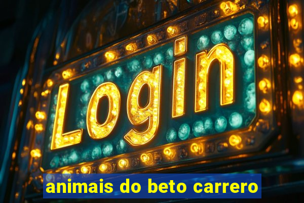 animais do beto carrero