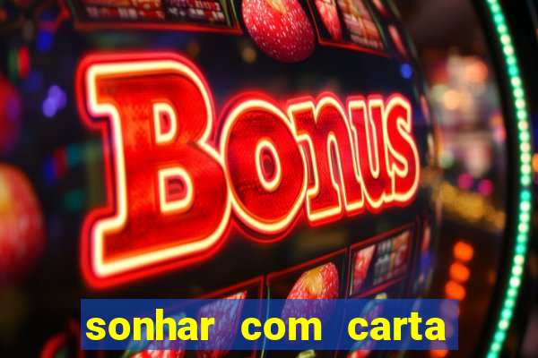 sonhar com carta livro dos sonhos