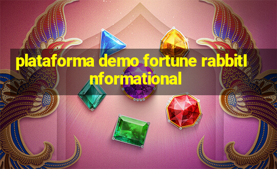 plataforma demo fortune rabbitInformational