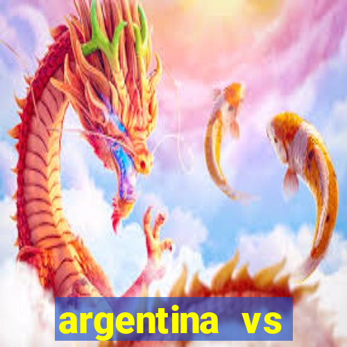 argentina vs equador onde assistir