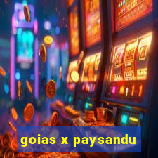 goias x paysandu