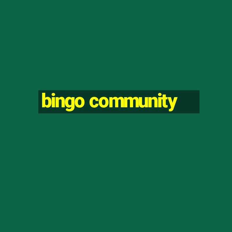 bingo community