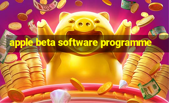 apple beta software programme