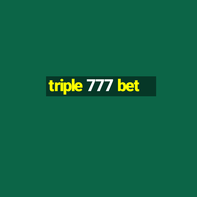 triple 777 bet