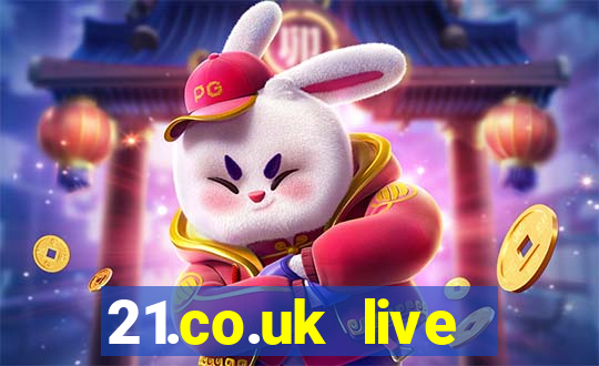 21.co.uk live casino bonus