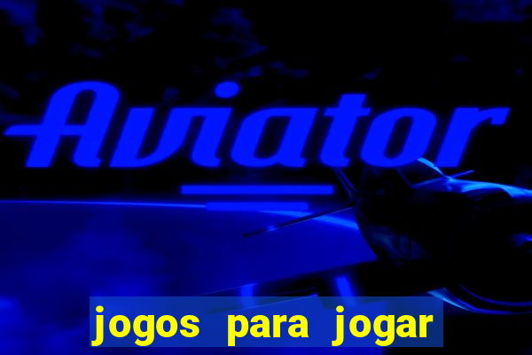 jogos para jogar no aviao