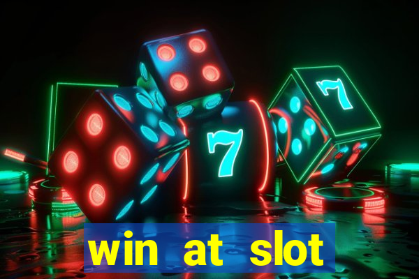 win at slot machines in casinos