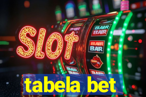 tabela bet