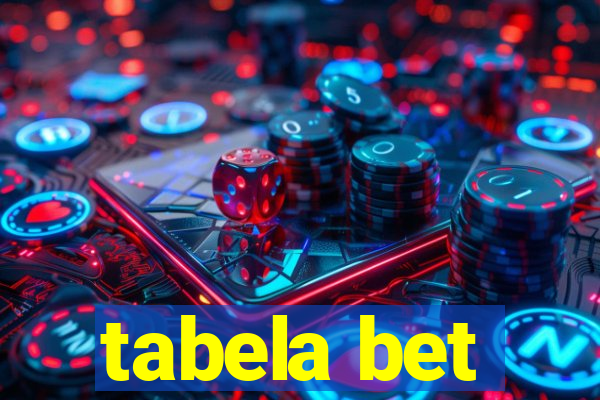 tabela bet