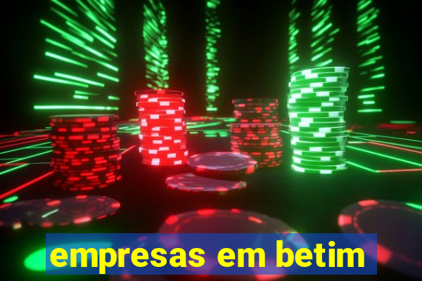 empresas em betim