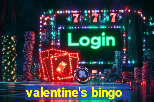 valentine's bingo