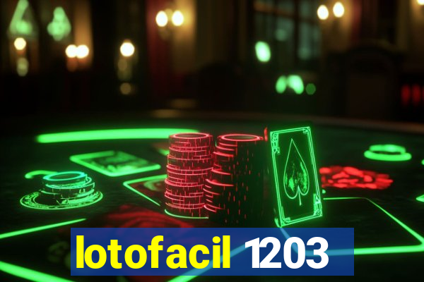 lotofacil 1203