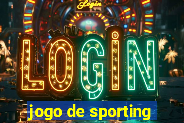 jogo de sporting