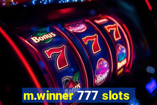 m.winner 777 slots