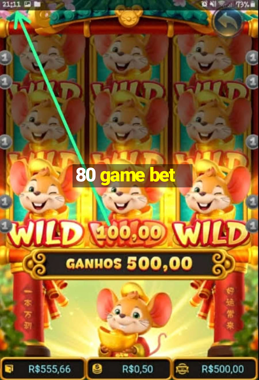 80 game bet