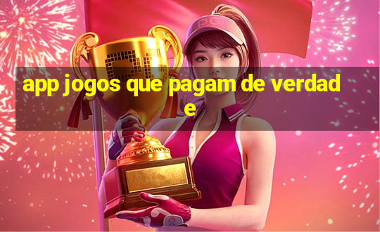 app jogos que pagam de verdade