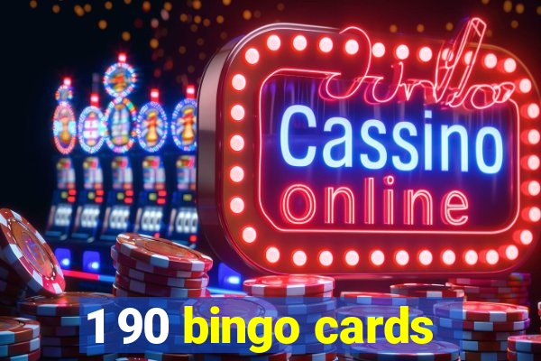 1 90 bingo cards