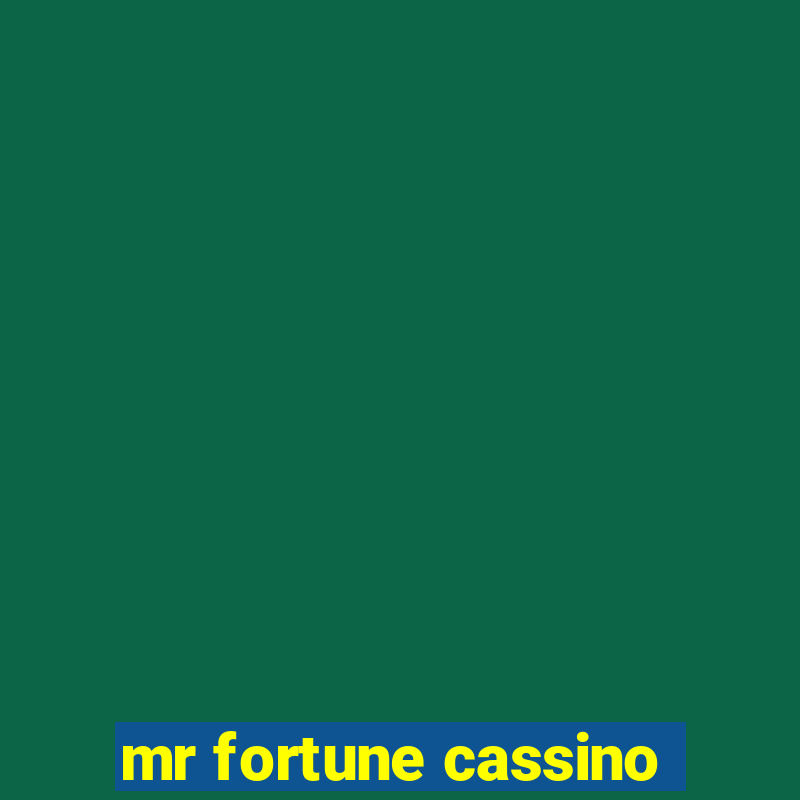 mr fortune cassino