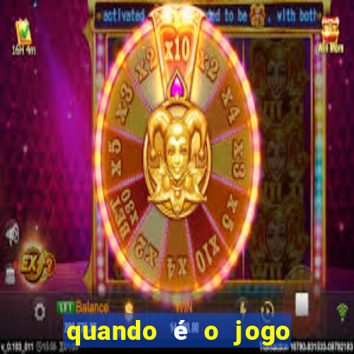 quando é o jogo do s?o paulo