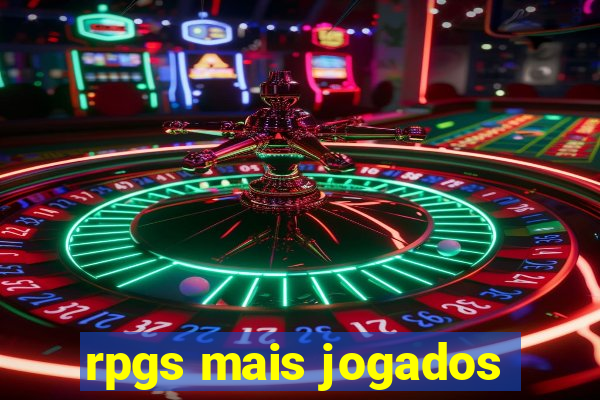 rpgs mais jogados