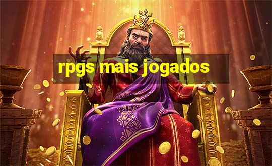 rpgs mais jogados