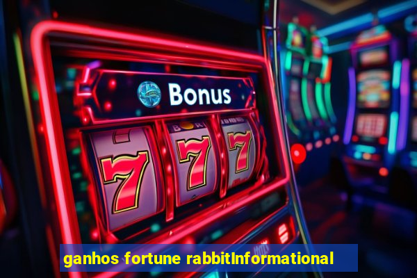 ganhos fortune rabbitInformational