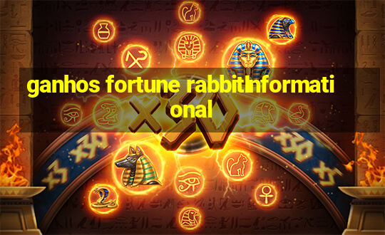 ganhos fortune rabbitInformational