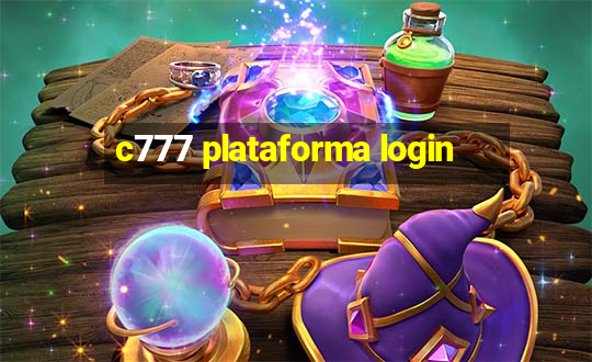 c777 plataforma login