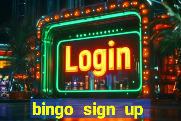 bingo sign up offers no wagering