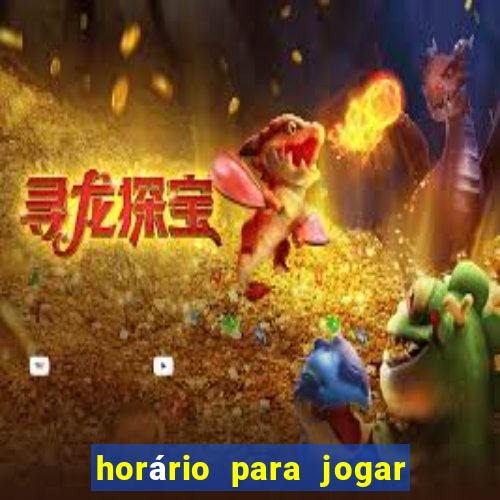 horário para jogar fortune rabbitCommercial