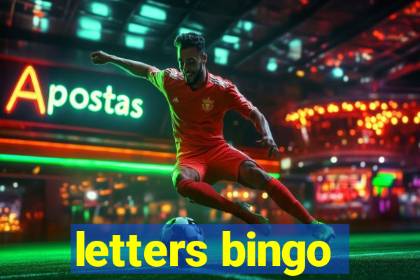 letters bingo