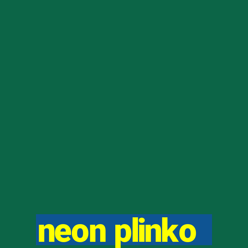 neon plinko