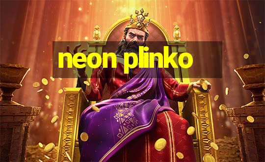 neon plinko