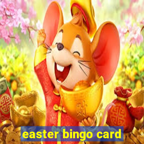 easter bingo card