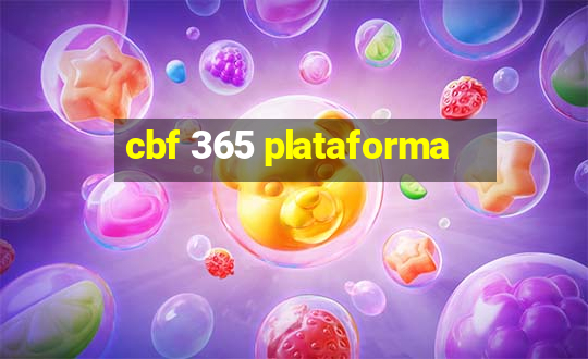 cbf 365 plataforma